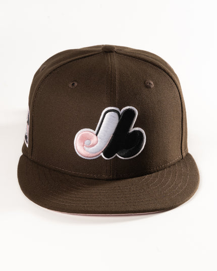 Montreal Expos Pink Pop 59Fifty Fitted Hat MLB