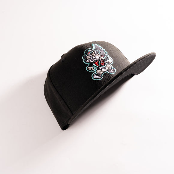 NEW ERA JERSEY SHORE BLUECLAWS SHINE BARONS 59FIFTY FITTED HAT BLACK MiLB