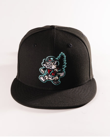 NEW ERA JERSEY SHORE BLUECLAWS SHINE BARONS 59FIFTY FITTED HAT BLACK MiLB