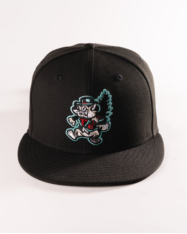 NEW ERA JERSEY SHORE BLUECLAWS SHINE BARONS 59FIFTY FITTED HAT BLACK MiLB