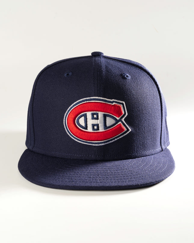 MONTREAL CANADIENS LIGHT NAVY 59FIFTY FITTED HAT OTC