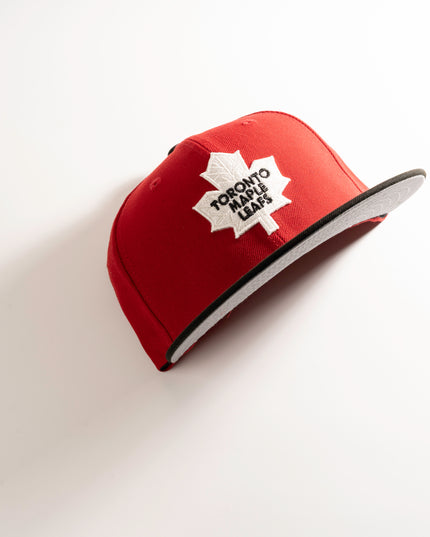 TORONTO MAPLE LEAFS SCARLET 59FIFTY FITTED HAT
