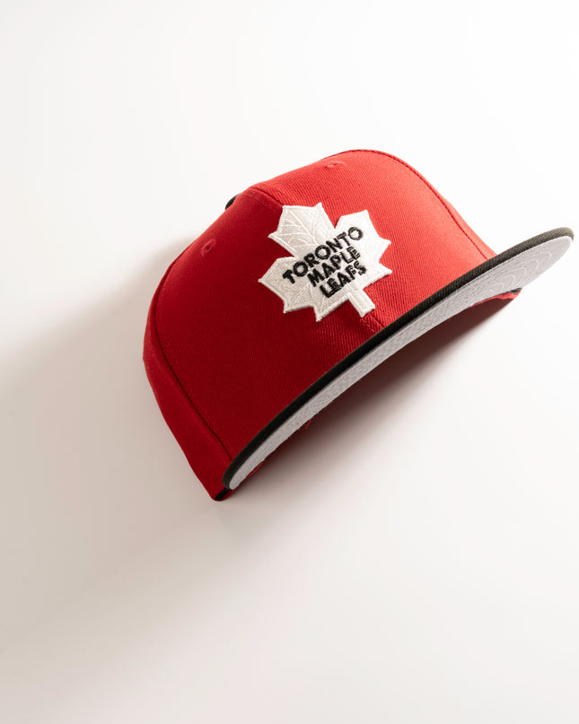 TORONTO MAPLE LEAFS SCARLET 59FIFTY FITTED HAT