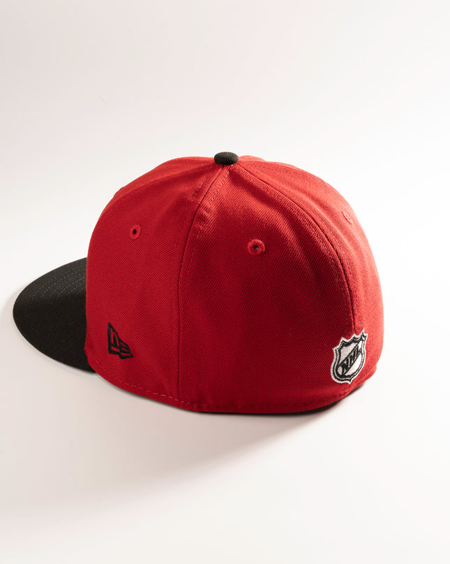 TORONTO MAPLE LEAFS SCARLET 59FIFTY FITTED HAT