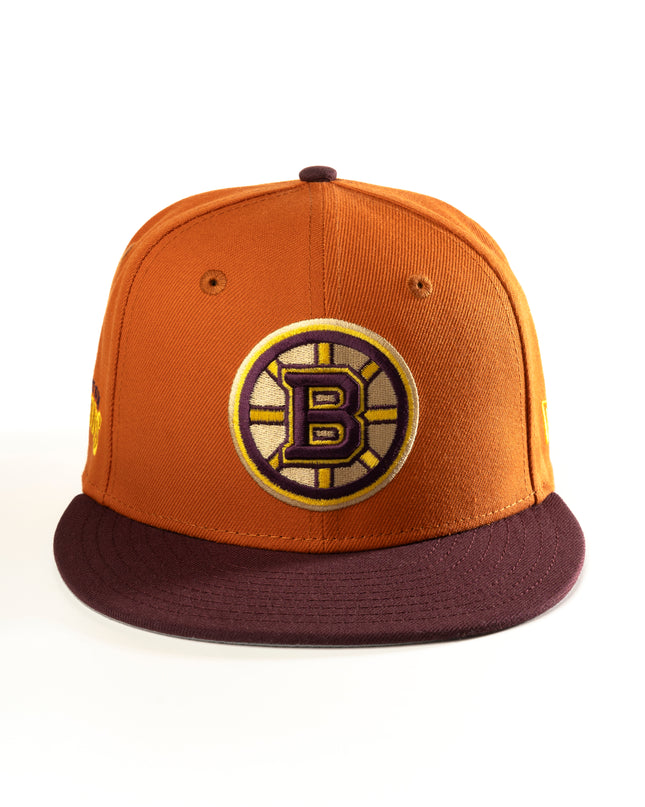 BOSTON BRUINS DEEP BURN 59FIFTY FITTED HAT