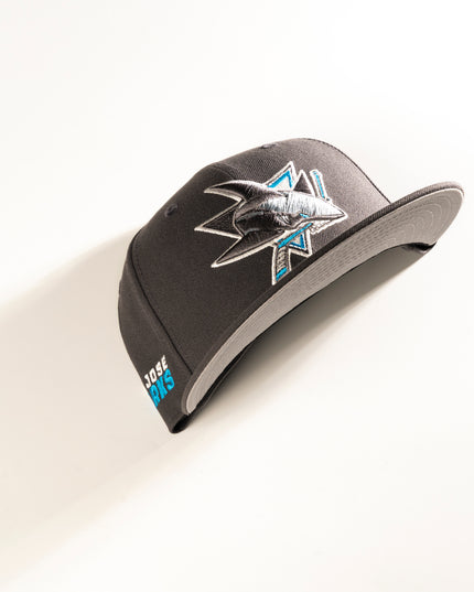 SAN JOSE SHARKS GRAPHITE 59FIFTY FITTED HAT