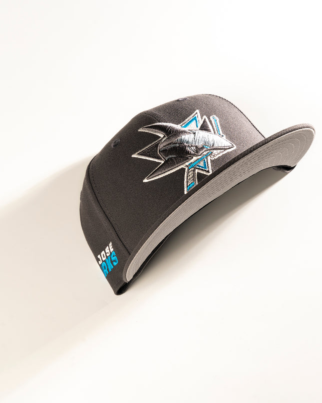 SAN JOSE SHARKS GRAPHITE 59FIFTY FITTED HAT