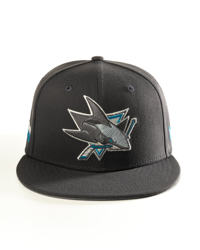SAN JOSE SHARKS GRAPHITE 59FIFTY FITTED HAT