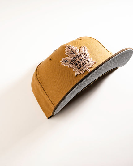 TORONTO MAPLE LEAFS SUNTAN 59FIFTY FITTED HAT