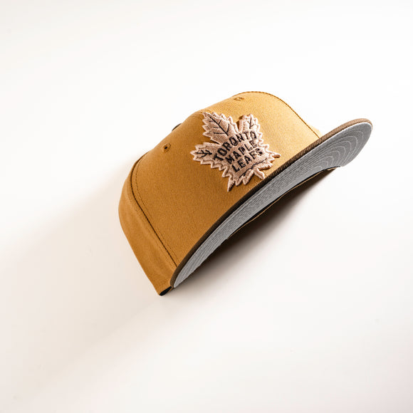 TORONTO MAPLE LEAFS SUNTAN 59FIFTY FITTED HAT