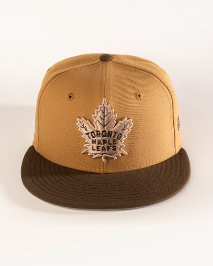 TORONTO MAPLE LEAFS SUNTAN 59FIFTY FITTED HAT