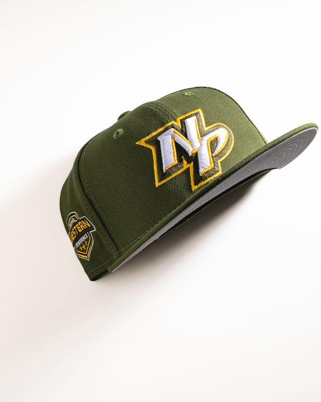 NASHVILLE PREDATORS RIFLE GREEN 59FIFTY FITTED HAT
