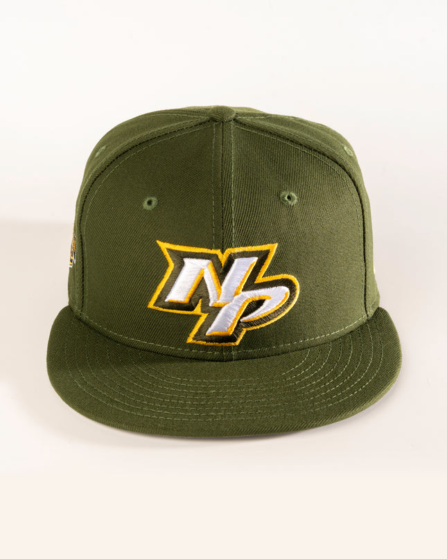NASHVILLE PREDATORS RIFLE GREEN 59FIFTY FITTED HAT