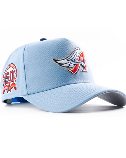 New Era Anaheim Angels 50th Anniversary 9Forty A-Frame Snapback Hat