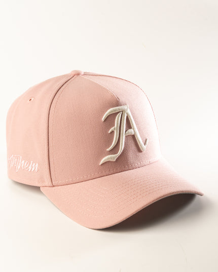 New Era Anthem Pink Rouge 9Forty A-Frame Snapback hat 