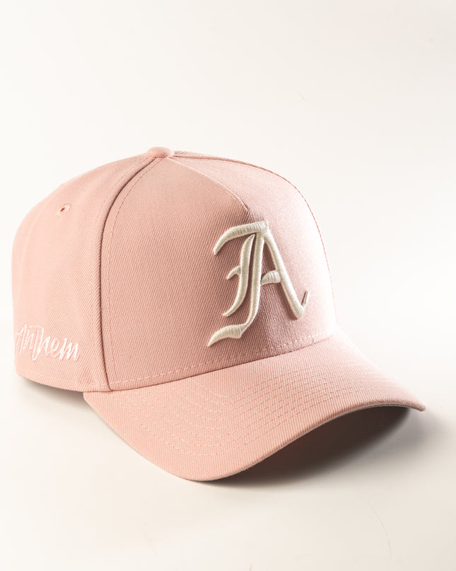 New Era Anthem Pink Rouge 9Forty A-Frame Snapback hat 