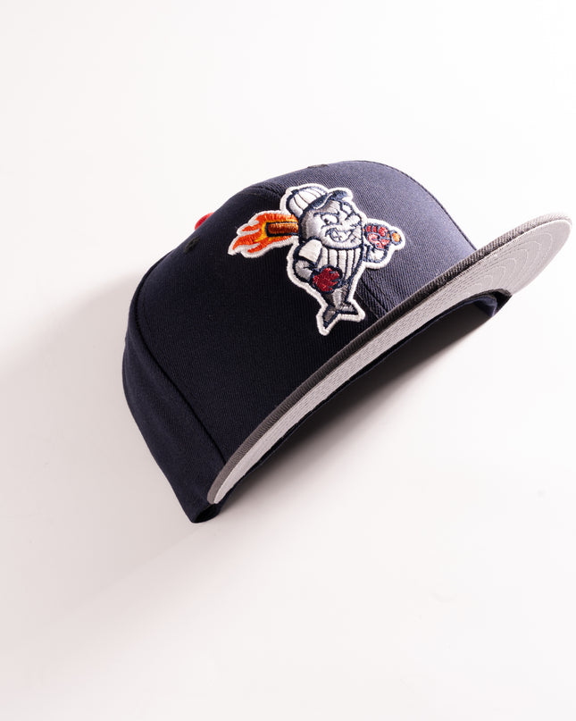 New Era Anthem Torpedo 59Fifty Fitted Hat Navy Grey