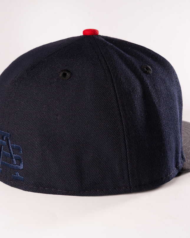 New Era Anthem Torpedo 59Fifty Fitted Hat Navy Grey