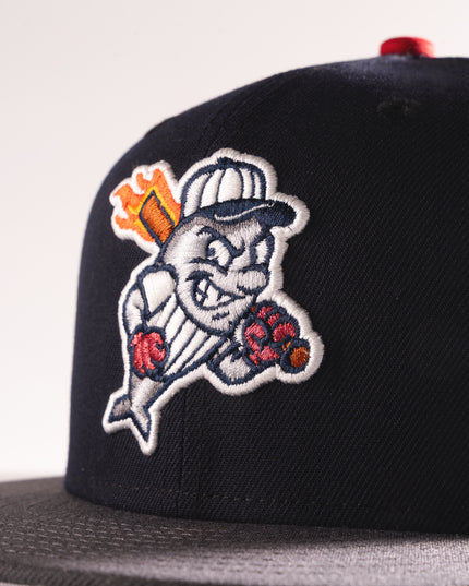 New Era Anthem Torpedo 59Fifty Fitted Hat navy grey