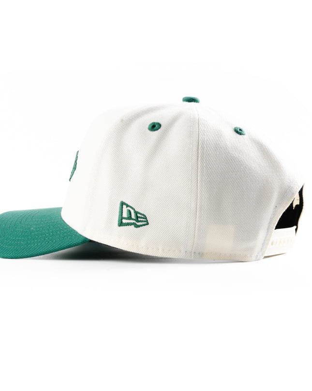 New Era Augusta Green Jackets Upside Down 9Forty A-Frame Snapback Hat
