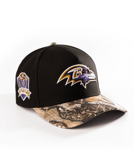 New Era Baltimore Ravens Realtree 9Forty A-Frame Snapback hat
