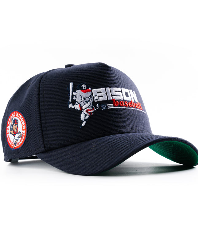 New Era Buffalo Bisons Vintage Baseball 9Forty A-Frame Snapback Hat
