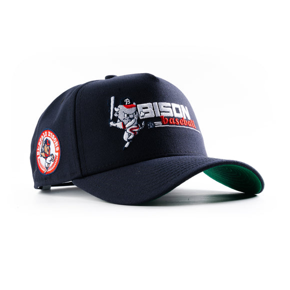 New Era Buffalo Bisons Vintage Baseball 9Forty A-Frame Snapback Hat