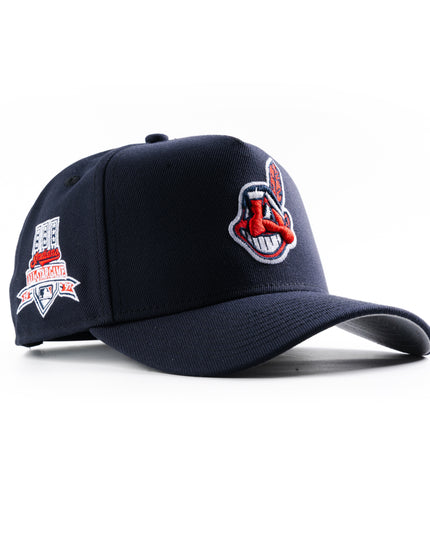 New Era Cleveland Indians 9Forty A-Frame Snapback Hat
