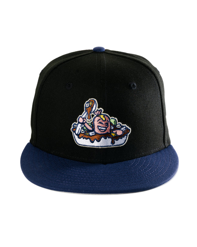 New Era Columbus Clingstones Scrambled Dogs Theme Night 59Fifty Fitted Hat
