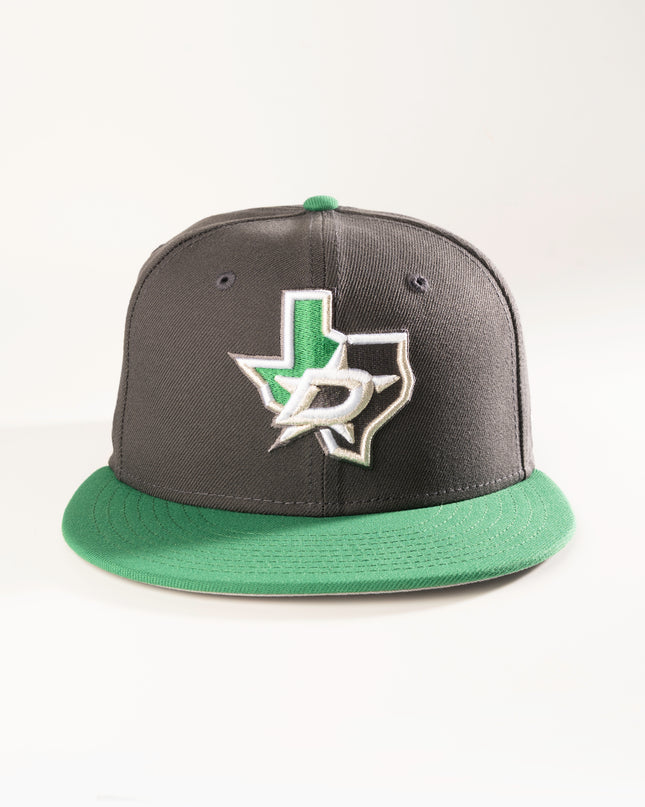 New Era Dallas Stars 2007 All Star 59Fifty Fitted Hat Grey Green NHL