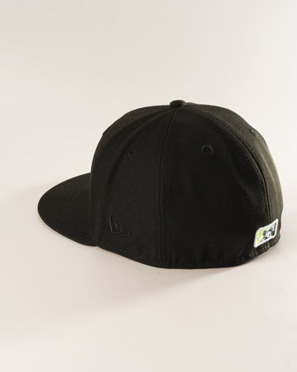 New Era Hartford Yard Goats Pickles Theme Night 59Fifty Fitted Hat Black MILB