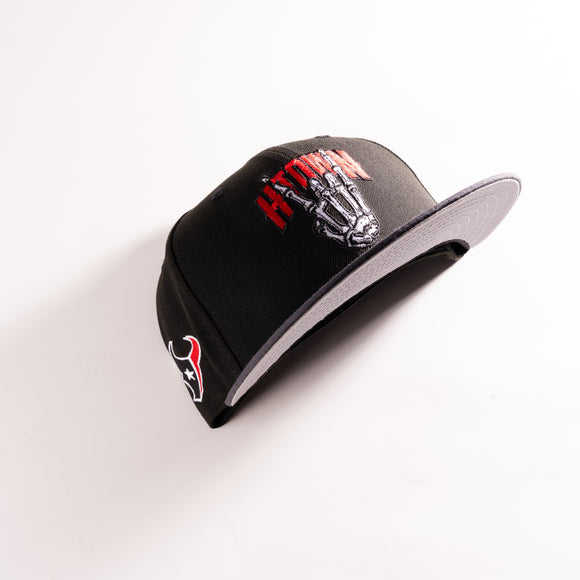 Houston Texans 59Fifty Fitted Hat Black NFL