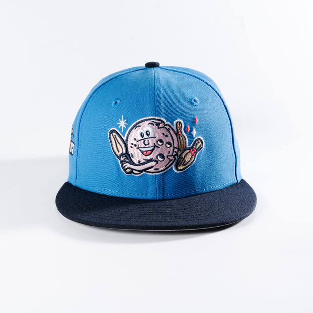 New Era Jersey Shore Blueclaws Pork Rollers Theme Night 59Fifty Fitted Hat