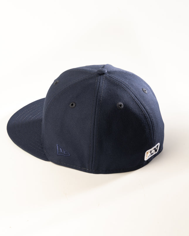 New Era Kinston Indians 59Fifty Fitted Hat Navy MILB