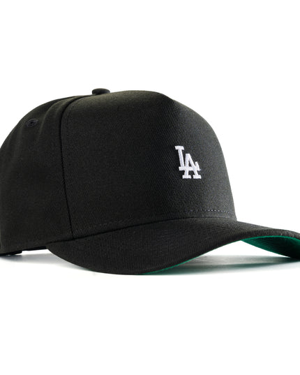 New Era Los Angeles Dodgers Micro Black 9Fifty A-Frame Snapback Hat