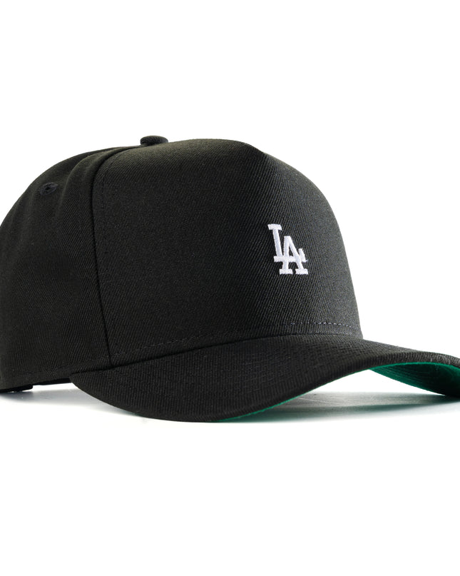 New Era Los Angeles Dodgers Micro Black 9Fifty A-Frame Snapback Hat