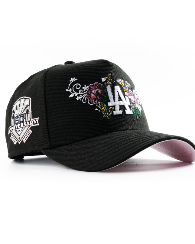New Era Los Angeles Dodgers Secret Garden 9Forty A-Frame Snapback Hat