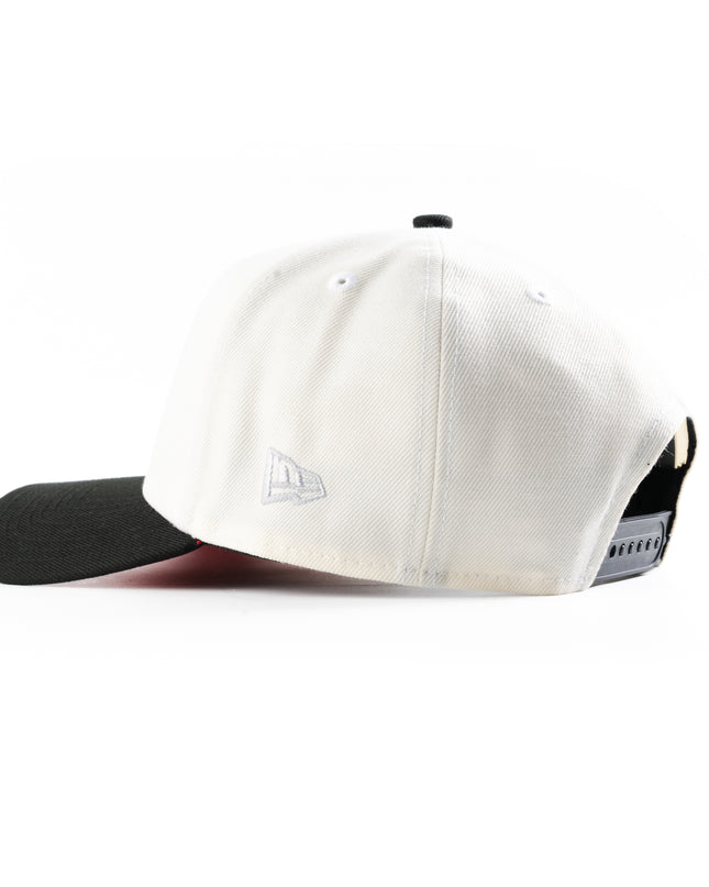 New Era Los Angeles Dodgers Upside Down 2025 World Series Chrome 9Forty A-Frame Snapback Hat