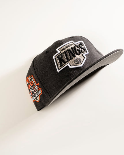 New Era Los Angeles Kings 2002 All Star 59Fifty Fitted Hat Black Heather NHL
