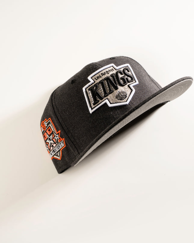 New Era Los Angeles Kings 2002 All Star 59Fifty Fitted Hat Black Heather NHL