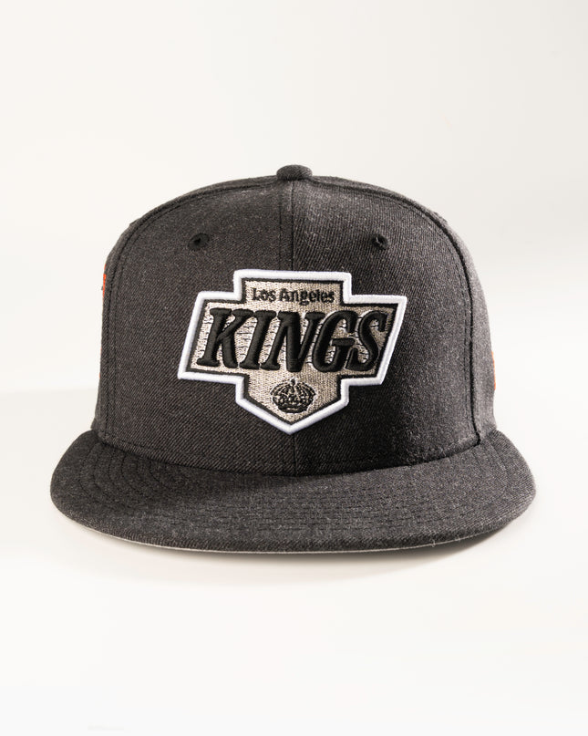 New Era Los Angeles Kings 2002 All Star 59Fifty Fitted Hat Black Heather