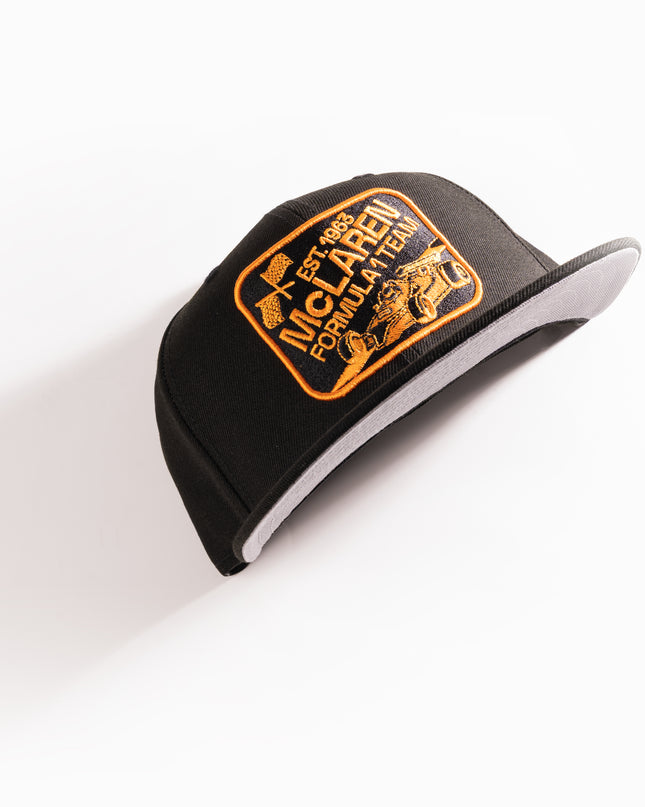 New Era McLaren F1 Racing 59Fifty Fitted Hat Black