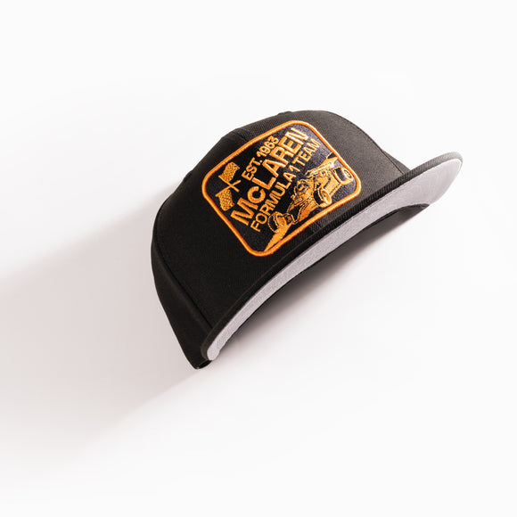New Era McLaren F1 Racing 59Fifty Fitted Hat Black