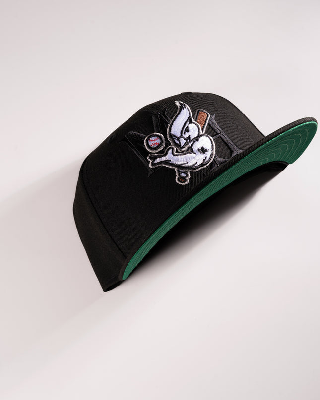 New Era Medicine Hat Blue Jays Off-Black 59Fifty Fitted Hat