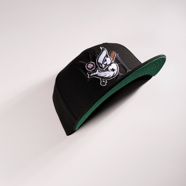 New Era Medicine Hat Blue Jays Off-Black 59Fifty Fitted Hat