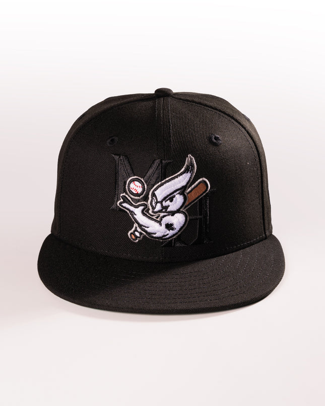 New Era Medicine Hat Blue Jays Off-Black 59Fifty Fitted Hat