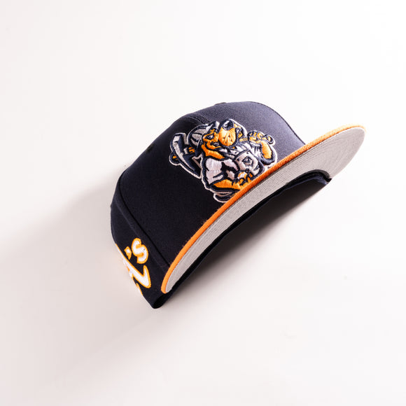 New Era Midland Rock Hounds 59Fifty Fitted Hat Navy MILB