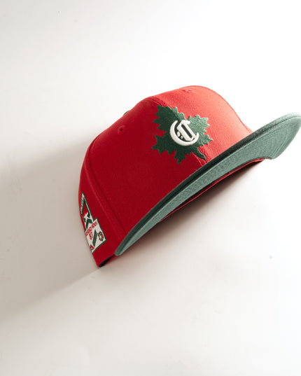 New Era Montreal Canadiens 1910 Jersey 59Fifty Fitted Hat Red Green NHL