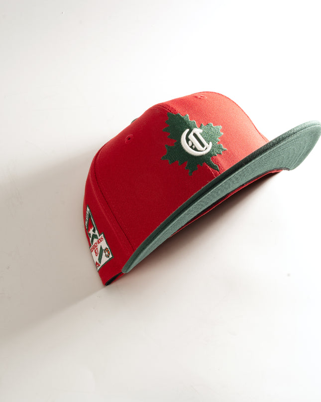 New Era Montreal Canadiens 1910 Jersey 59Fifty Fitted Hat Red Green NHL