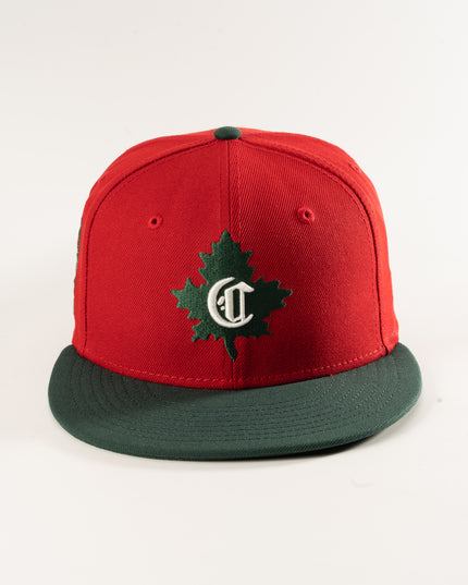 New Era Montreal Canadiens 1910 Jersey 59Fifty Fitted Hat Red Green NHL
